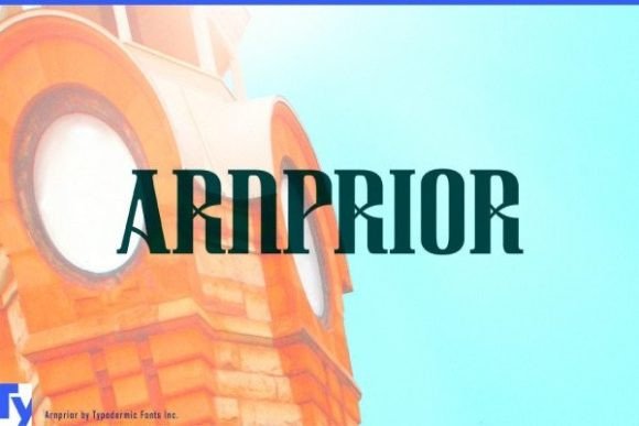 Arnprior: The Modular Display Font That Commands Attention