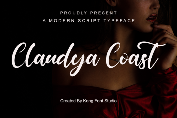 Claudya Coast: Your Go-To Modern Handwritten Script Font