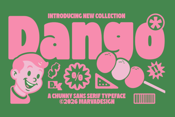 Dango: The Bold Sans Serif for Maximum-Impact Branding
