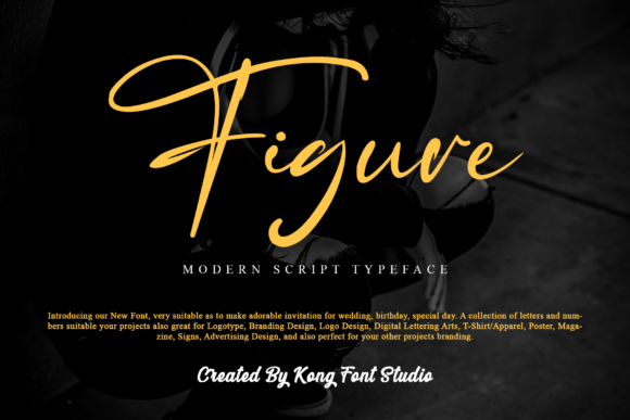 Figure Font: A Playful Handwritten Script for Creative Projects