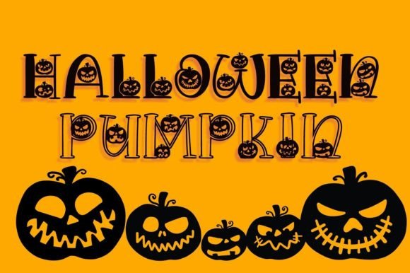 Halloween Pumpkin Font: Infusing October Designs with Personality