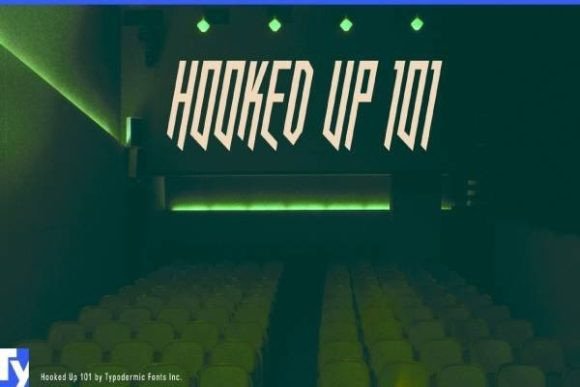 Hooked Up: A Font That Cuts Through the Noise