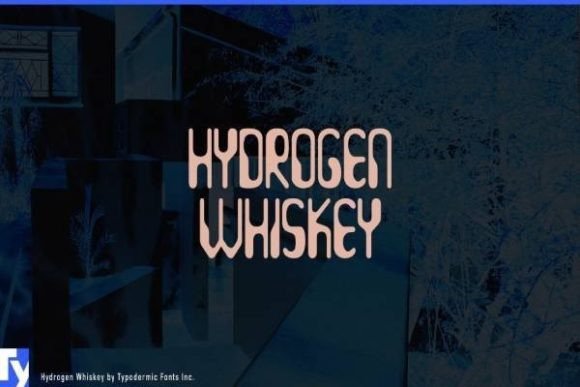 Hydrogen Whiskey: The Retro Techno Typeface for Bold Brands