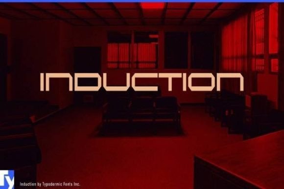 Induction: A Digital Display Font for Modern Creators