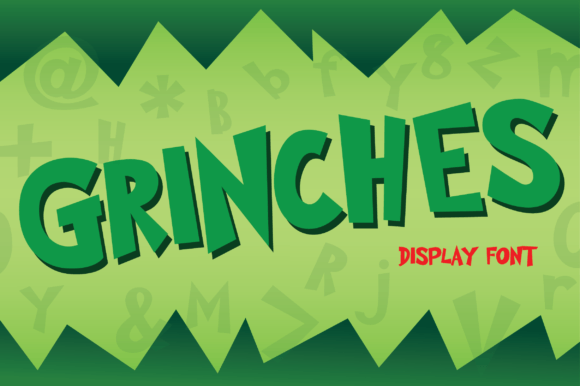 Injecting Playful Personality with the Grinches Display Font