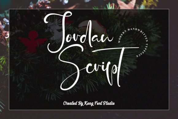 Jordan Script: A Playful Handwritten Font for Modern Brands