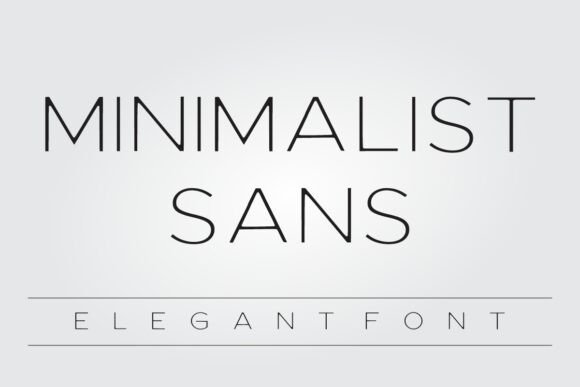 Minimalist Sans: Your Go-To for Effortless Design