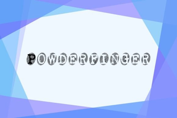 Powderfinger: A Creative Font for Distinctive Projects