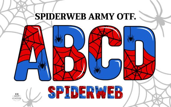 Spiderweb Army: A Designer’s Guide to Using This Creative Font