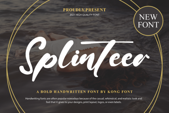 Splinteer: A Modern Script for Authentic Design